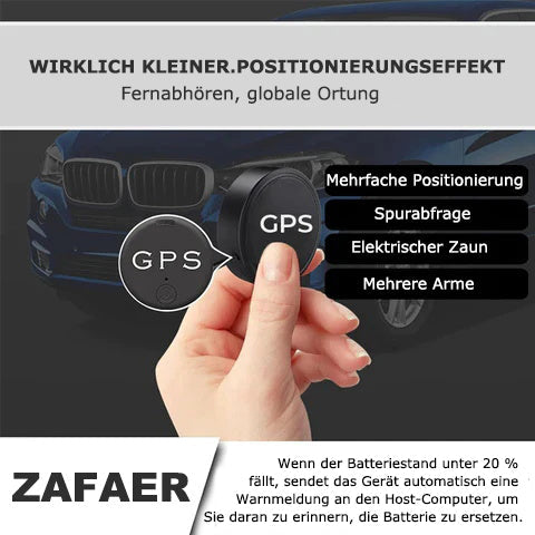 ZAFAER™ EasyFind Mini Magnetic GPS Tracker-🔥Keine Folgekosten