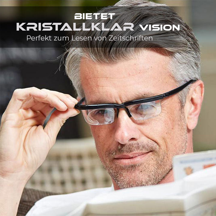AFAER™ VisionShift CustomFocus Präzisionslesebrille mit einstellbarem Fokus
