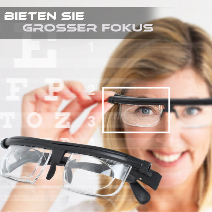 AFAER™ VisionShift CustomFocus Präzisionslesebrille mit einstellbarem Fokus