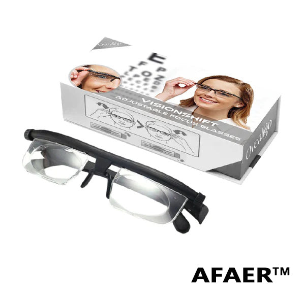 AFAER™ VisionShift CustomFocus Präzisionslesebrille mit einstellbarem Fokus